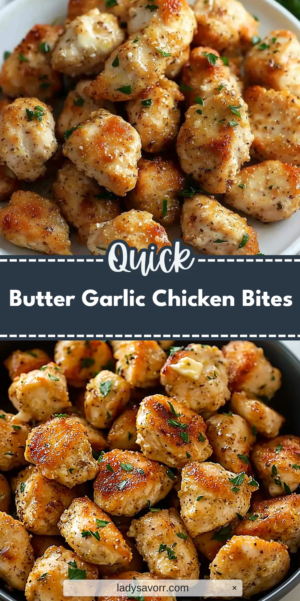 Butter Garlic Chicken Bites