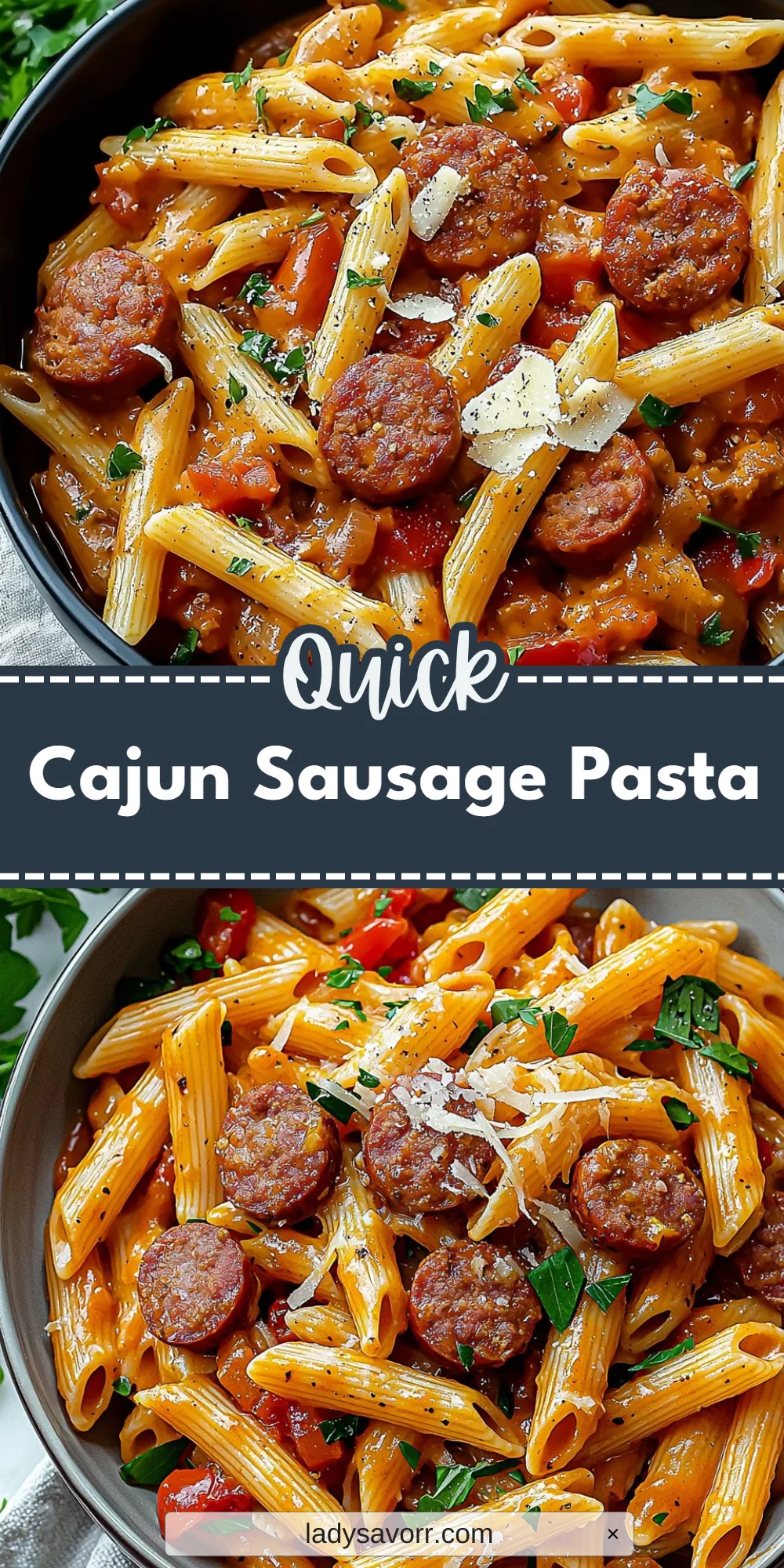 Cajun Sausage Pasta
