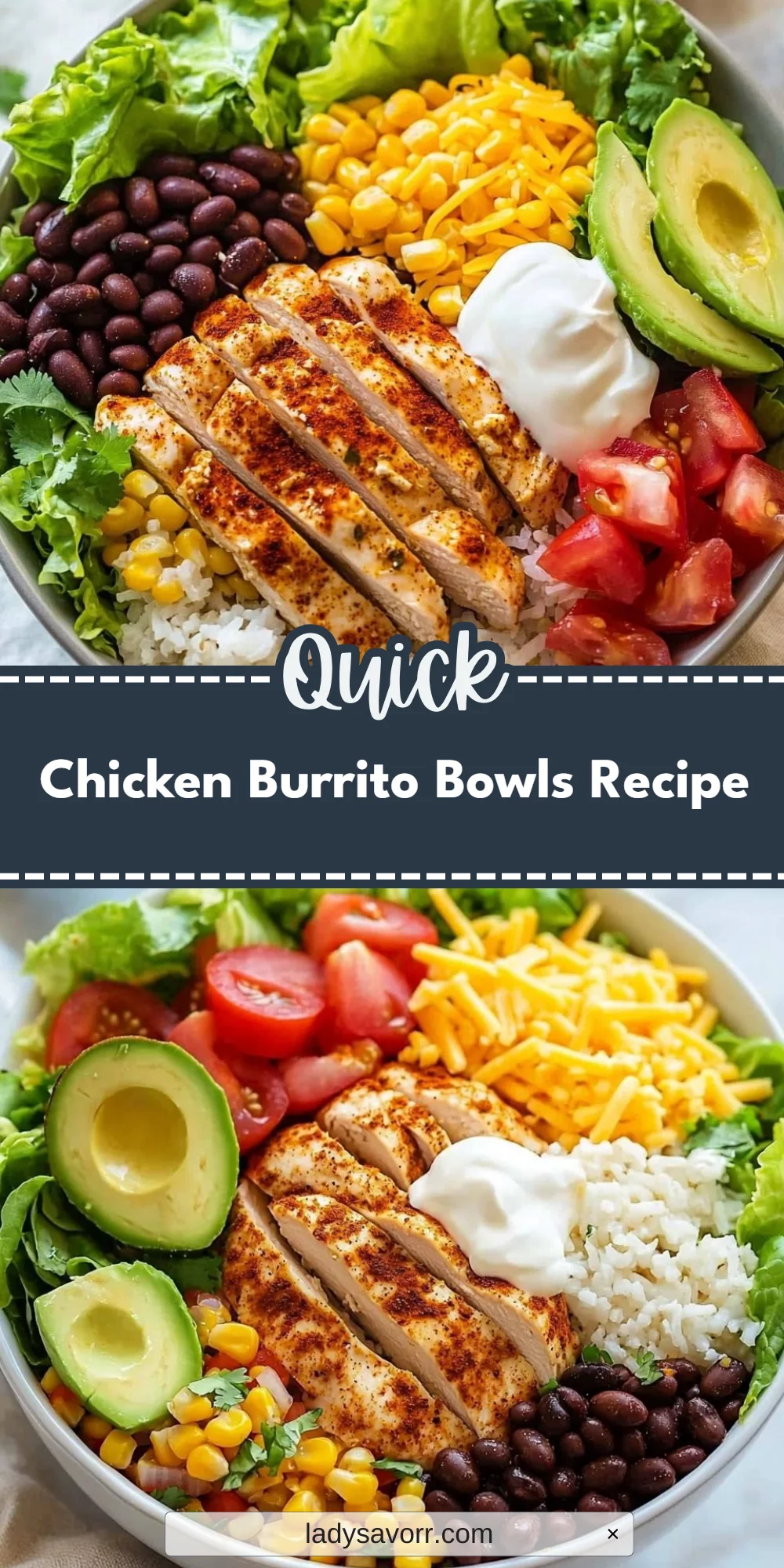Chicken Burrito Bowls Recipe