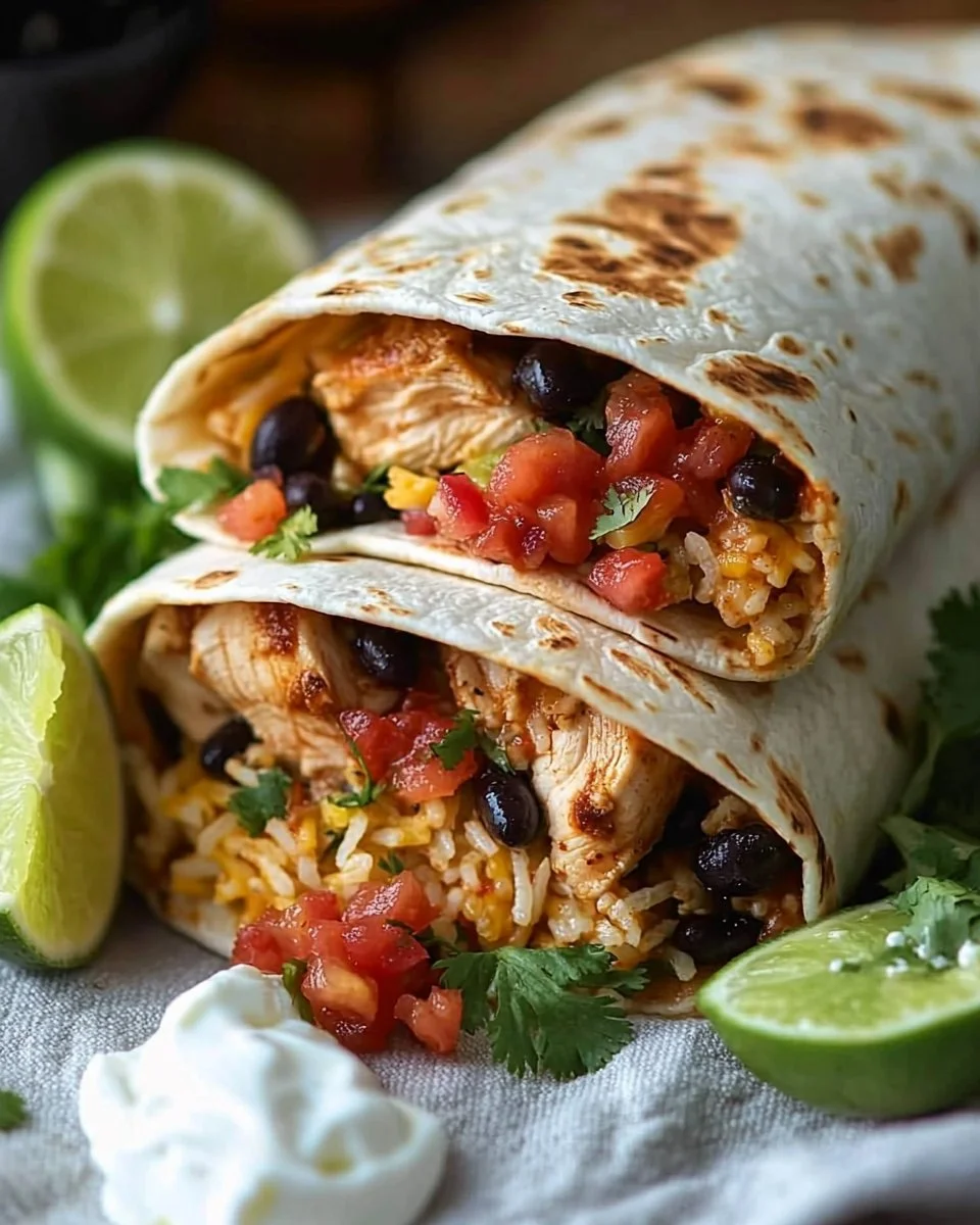 Chicken Burrito Recipe
