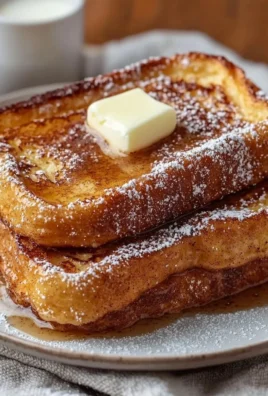Delicious Churro French Toast topped with cinnamon and sugar