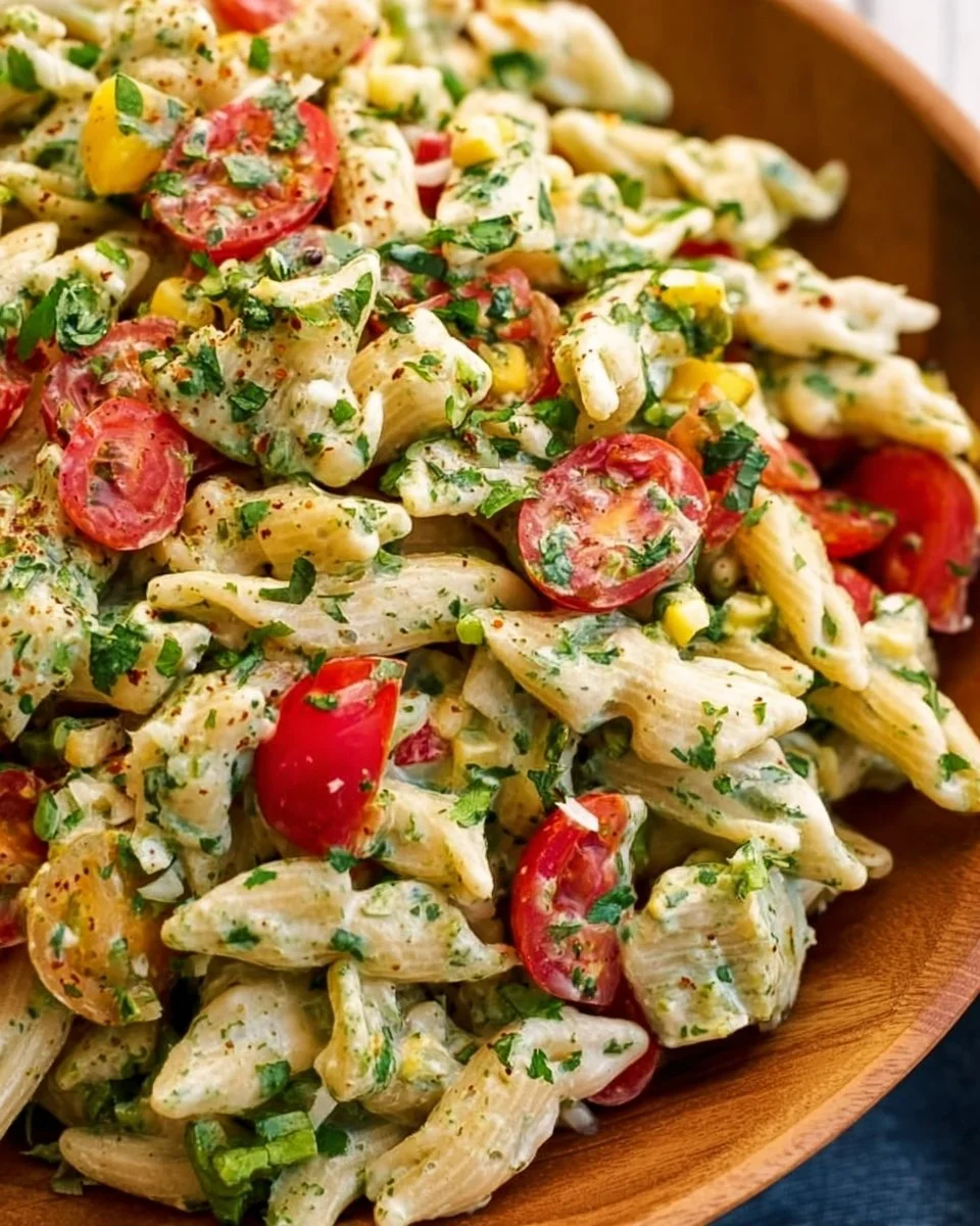 Cilantro Lime Pasta Salad