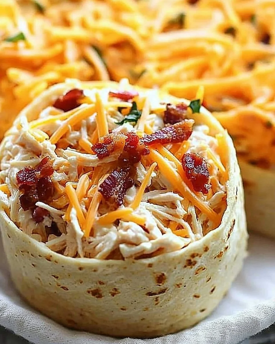 Delicious Crack Chicken Pinwheels on a platter