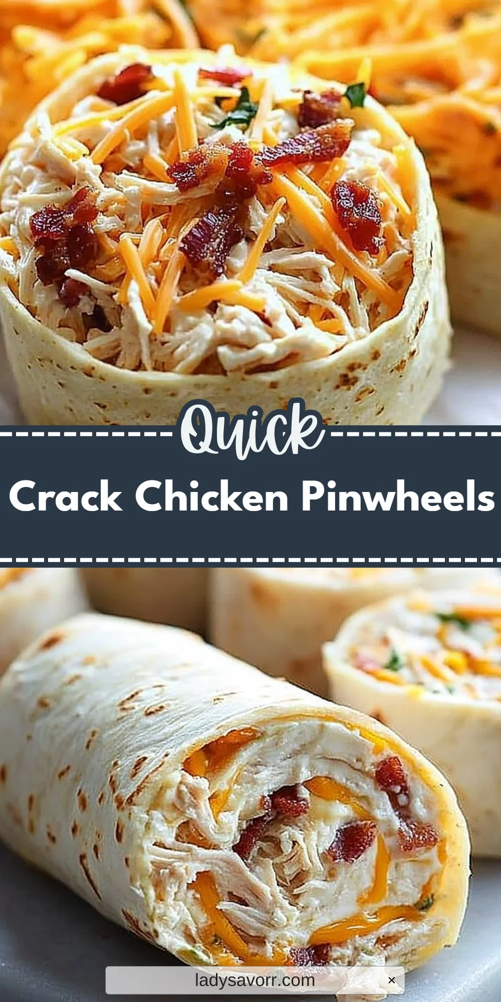 Crack Chicken Pinwheels