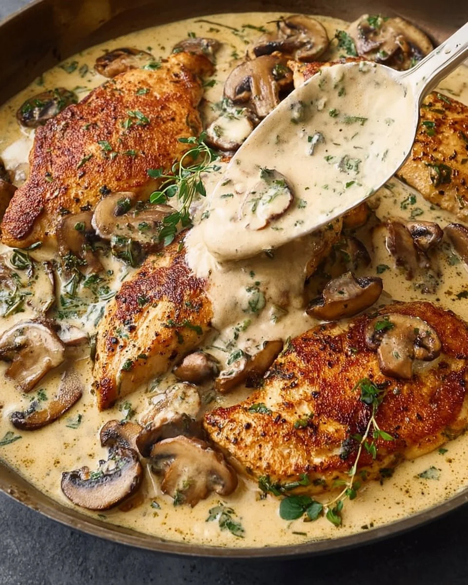 Creamy Mushroom Chicken