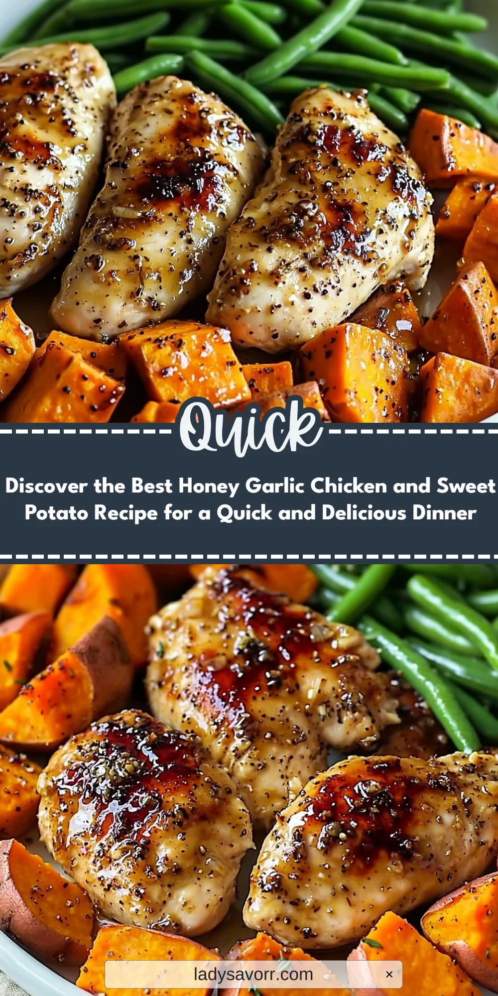 Discover the Best Honey Garlic Chicken and Sweet Potato Recipe for a Quick and Delicious Dinner