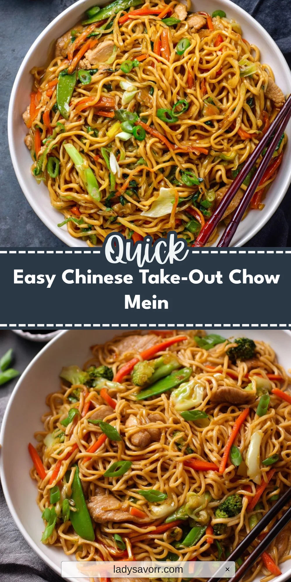 Easy Chinese Take-Out Chow Mein