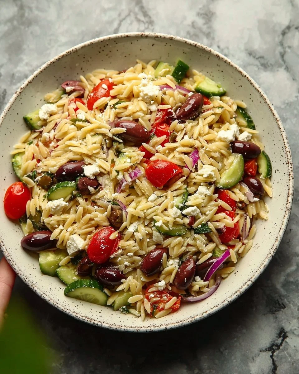 Greek Orzo Salad