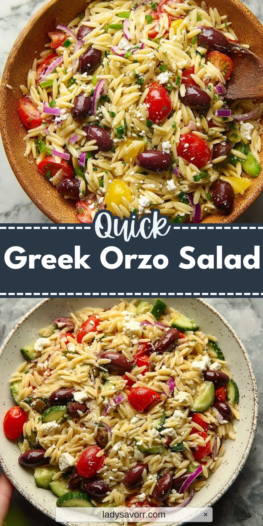 Greek Orzo Salad