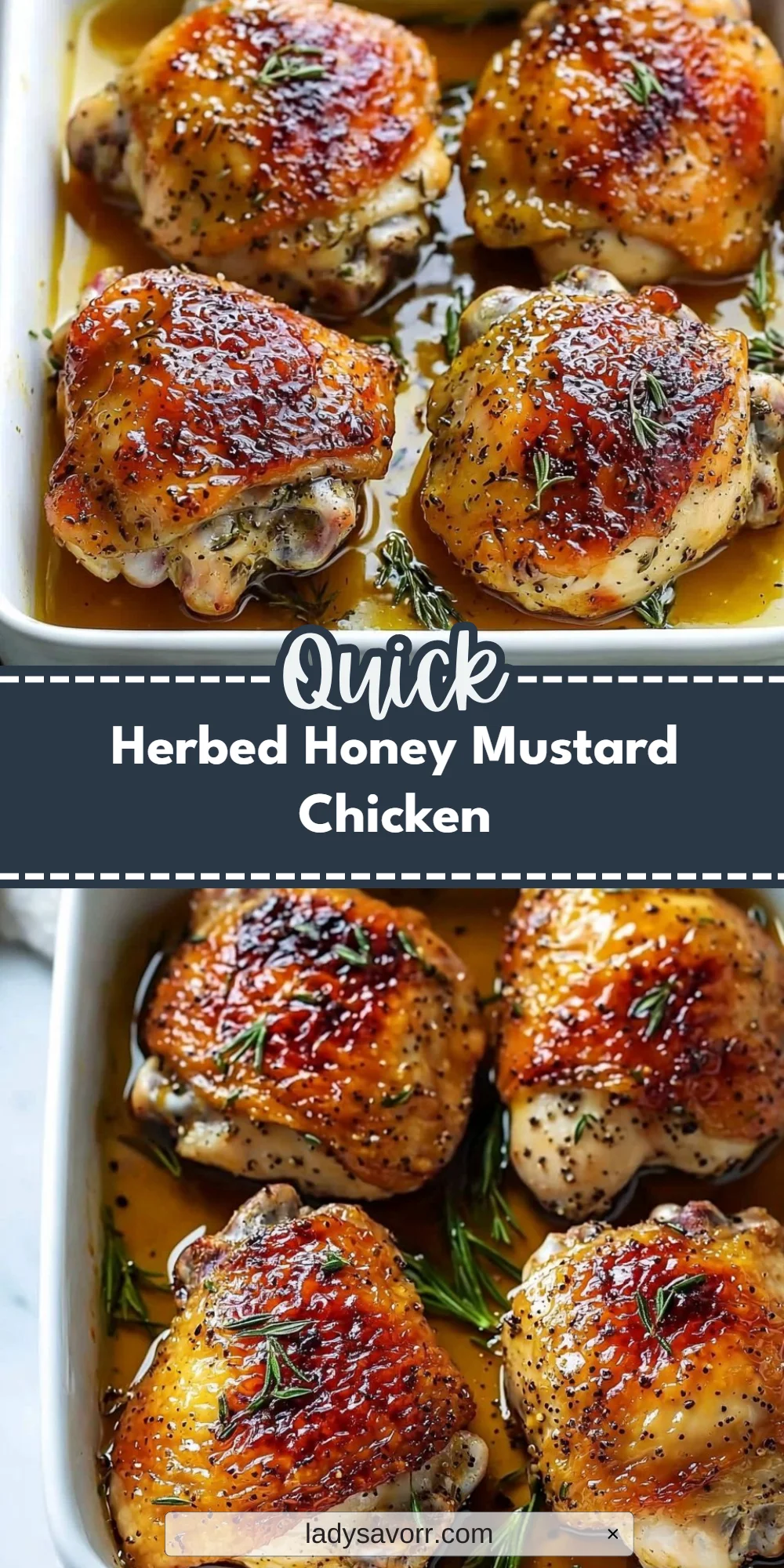 Herbed Honey Mustard Chicken