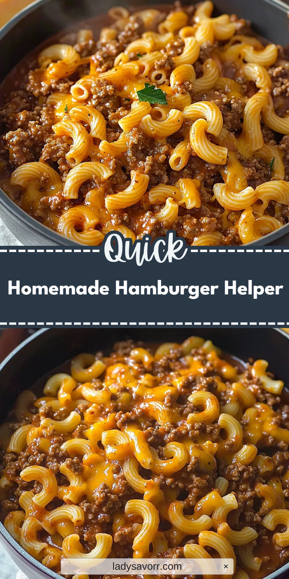 Homemade Hamburger Helper