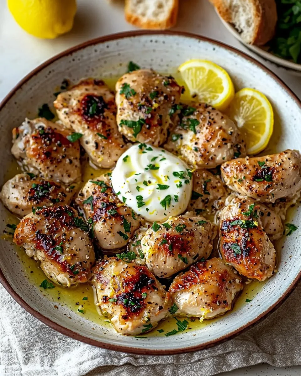 Lebanese Lemon Garlic Chicken – Al Aseel copycat