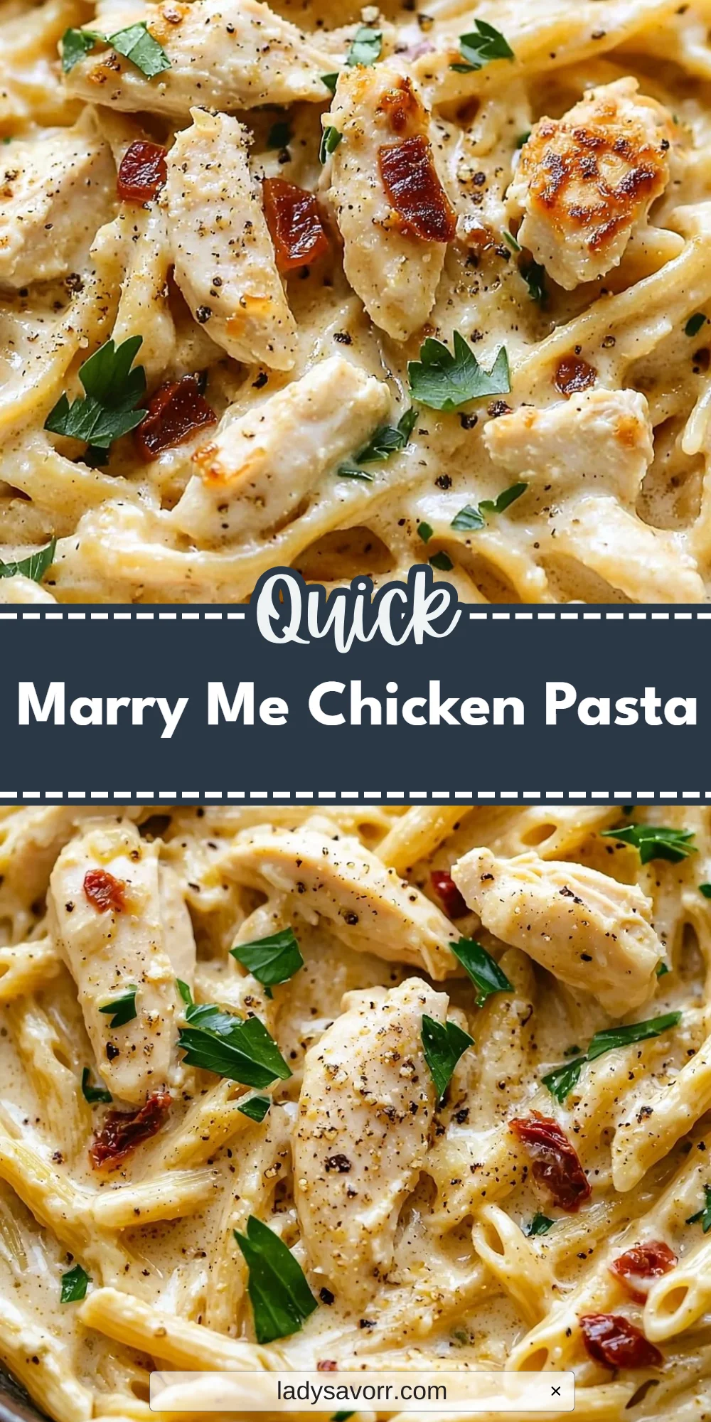 Marry Me Chicken Pasta