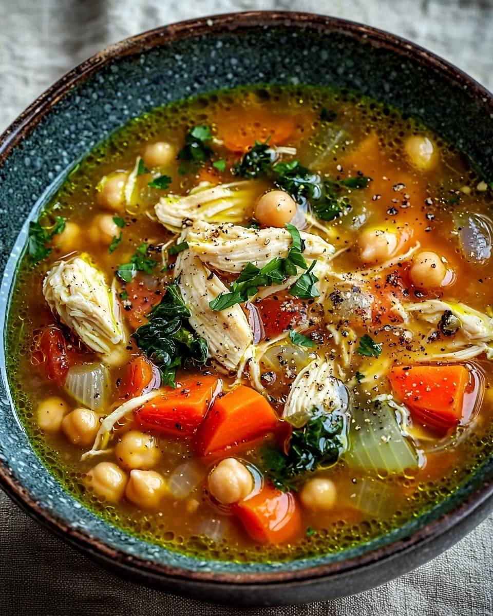 Mediterranean Chicken Soup