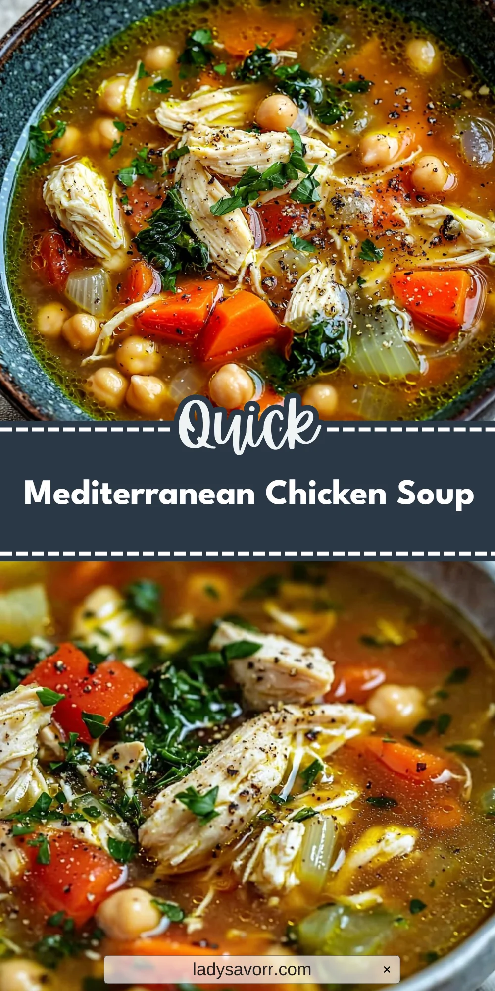 Mediterranean Chicken Soup