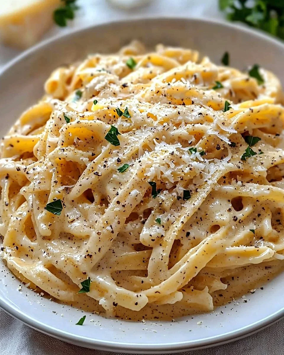 One Pot Creamy Garlic Pasta