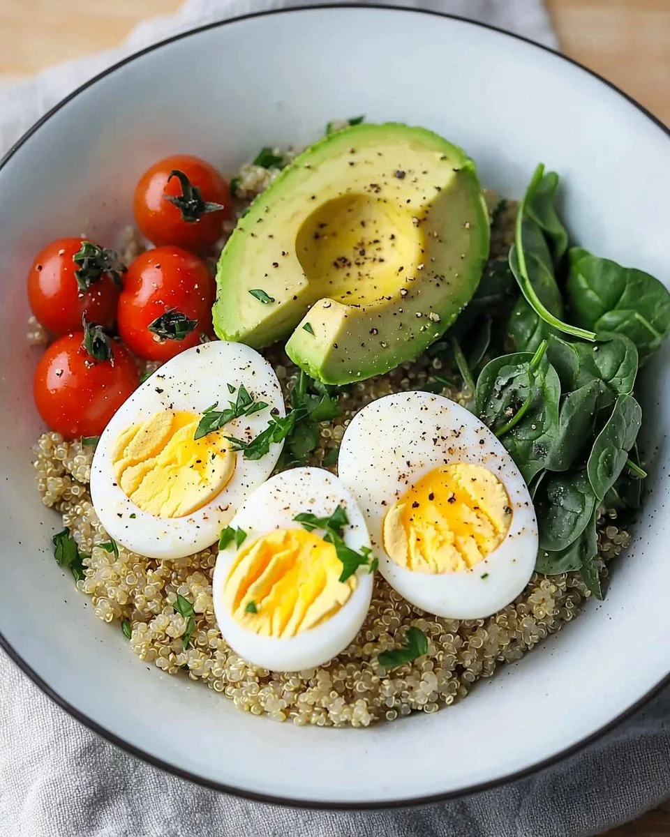 Savory Quinoa Breakfast Bowl