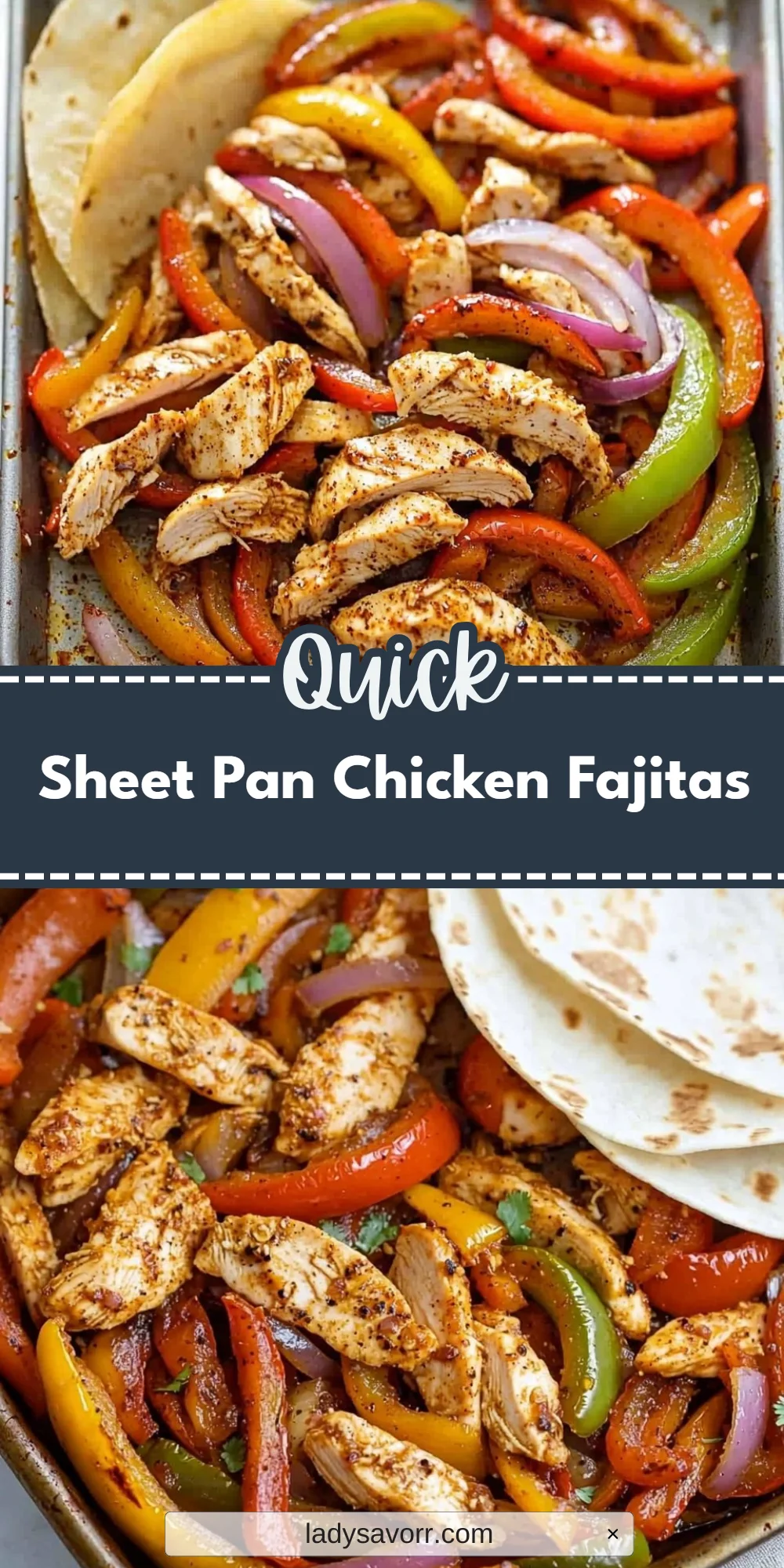 Sheet Pan Chicken Fajitas