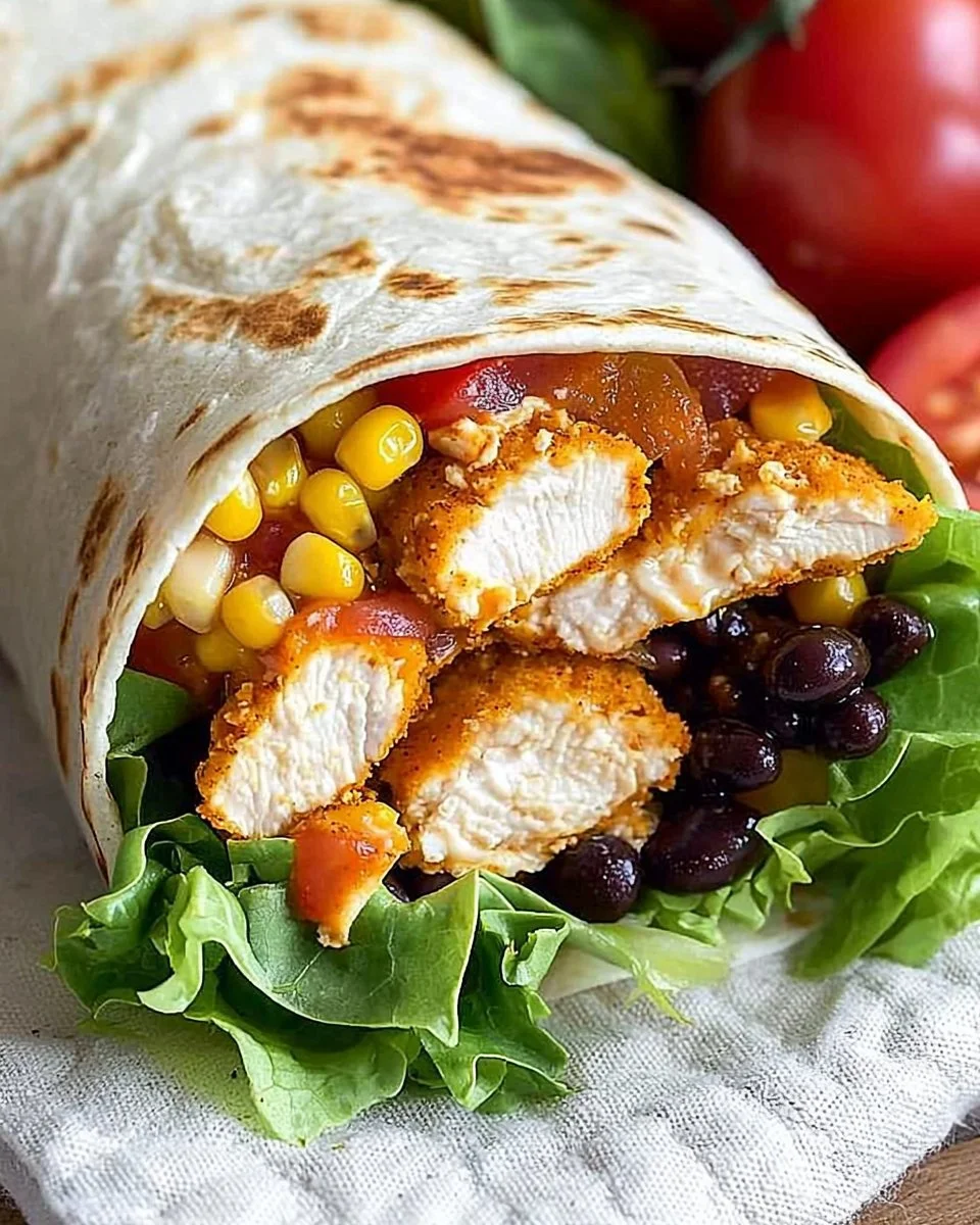 Southwest Chicken Wrap