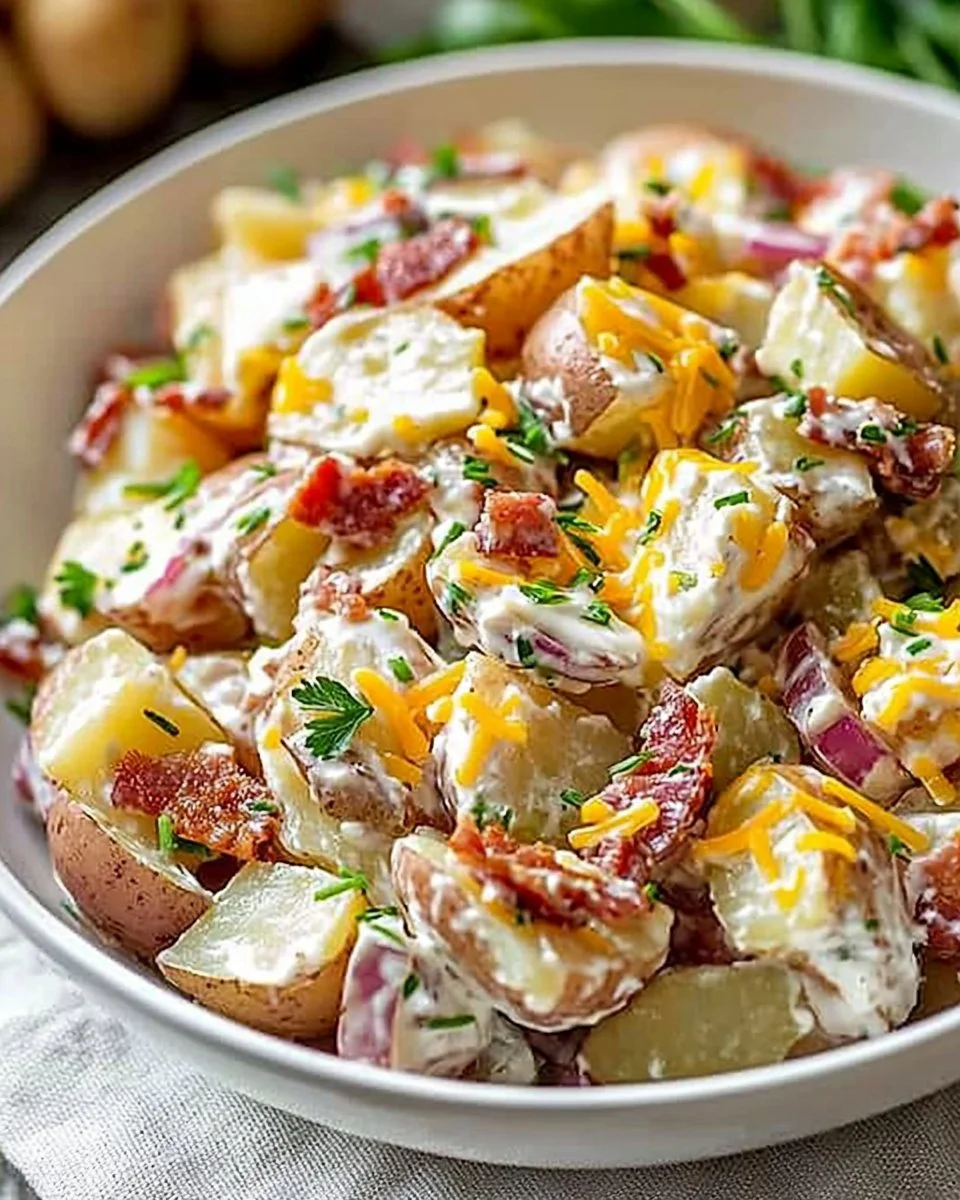 Steakhouse Potato Salad: A Creamy, Flavor-Packed Side Dish