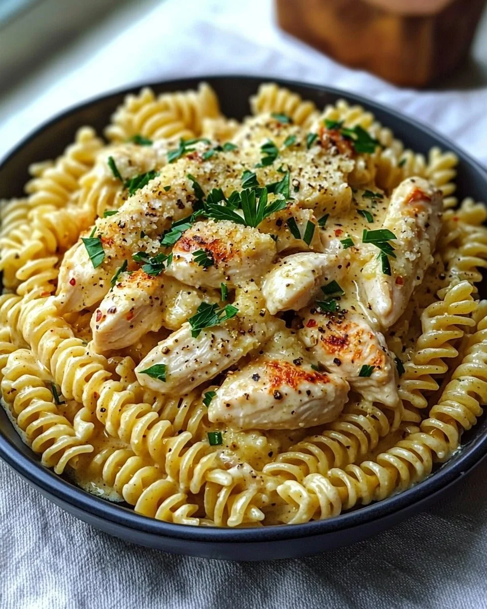 The Ultimate Creamy Garlic Parmesan Chicken Pasta You'll Crave Every Week