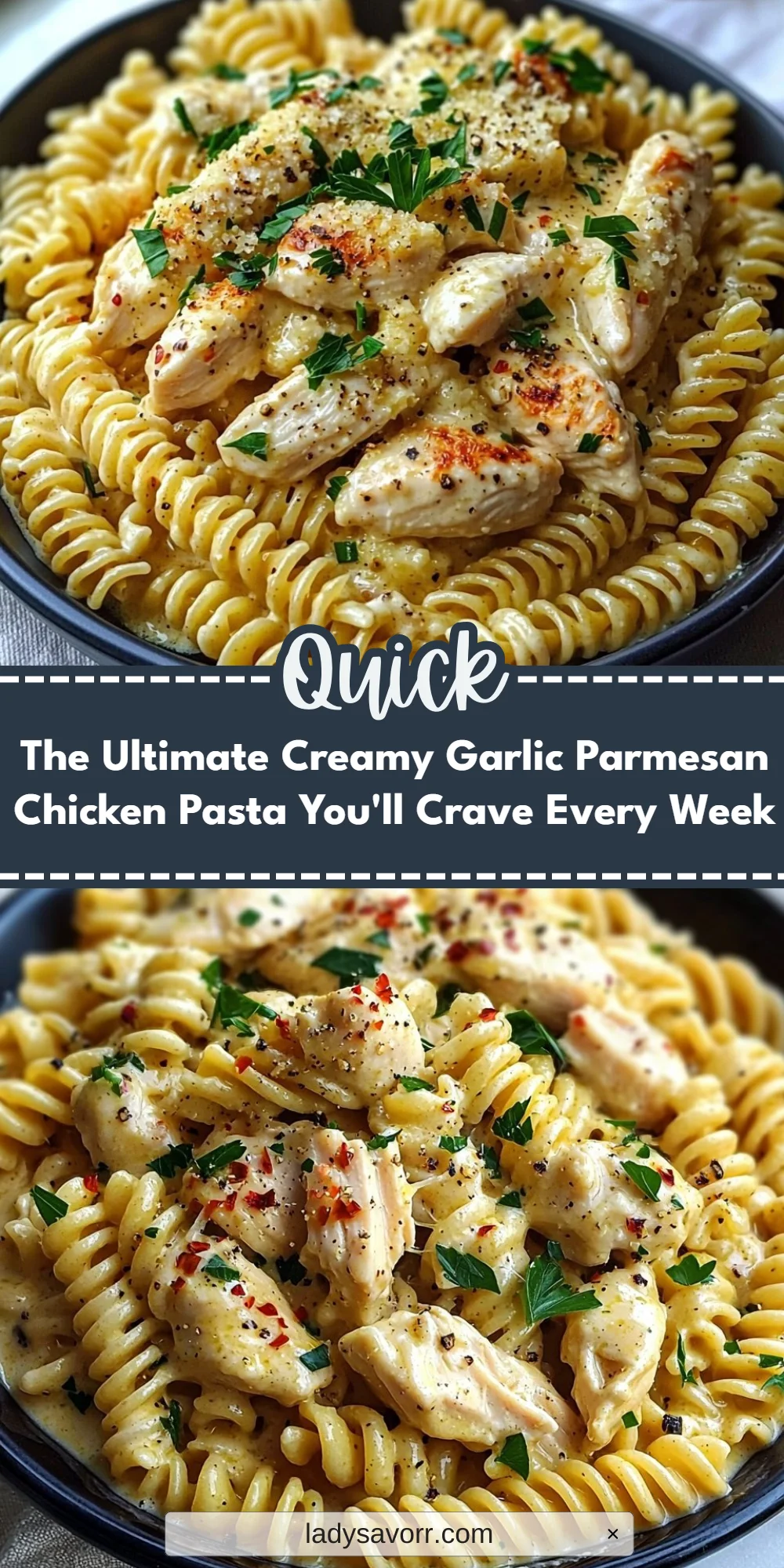 The Ultimate Creamy Garlic Parmesan Chicken Pasta You'll Crave Every Week