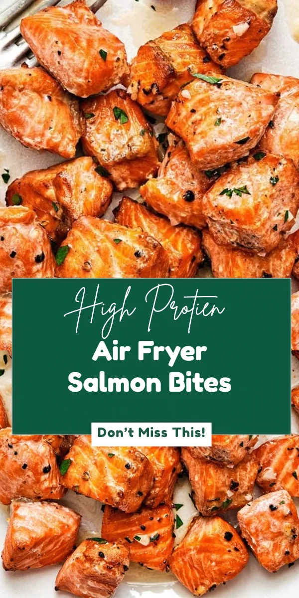 Air Fryer Salmon Bites
