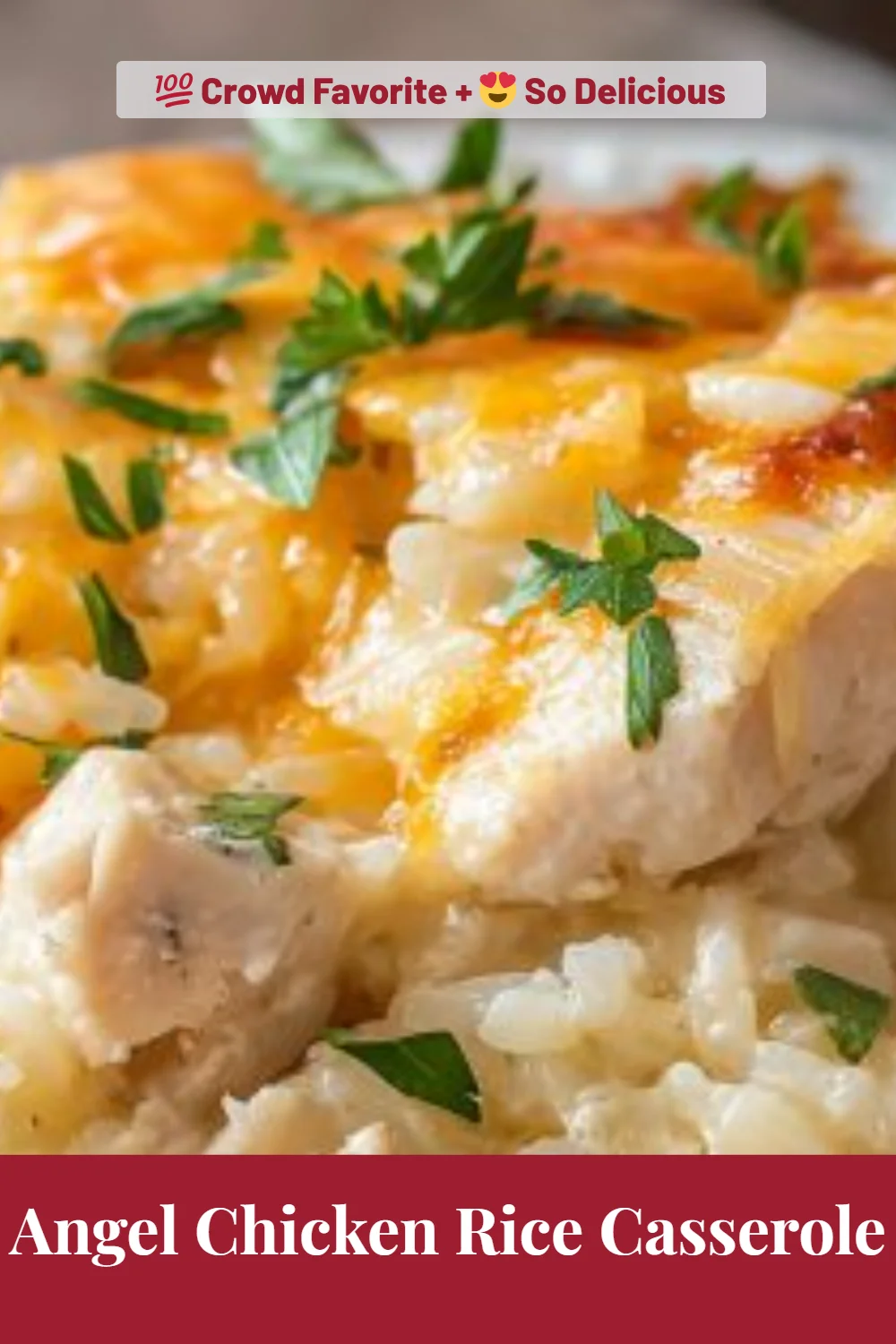 Angel Chicken Rice Casserole