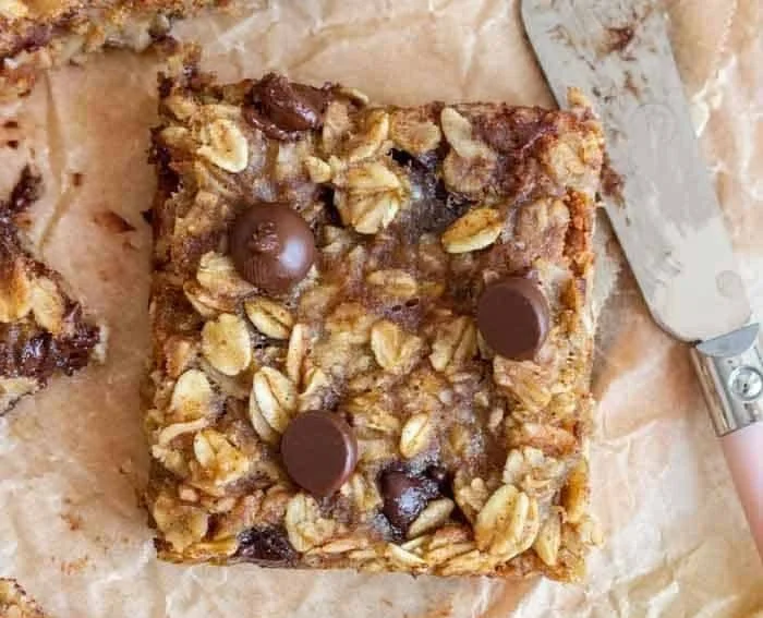 Banana Oatmeal Bars