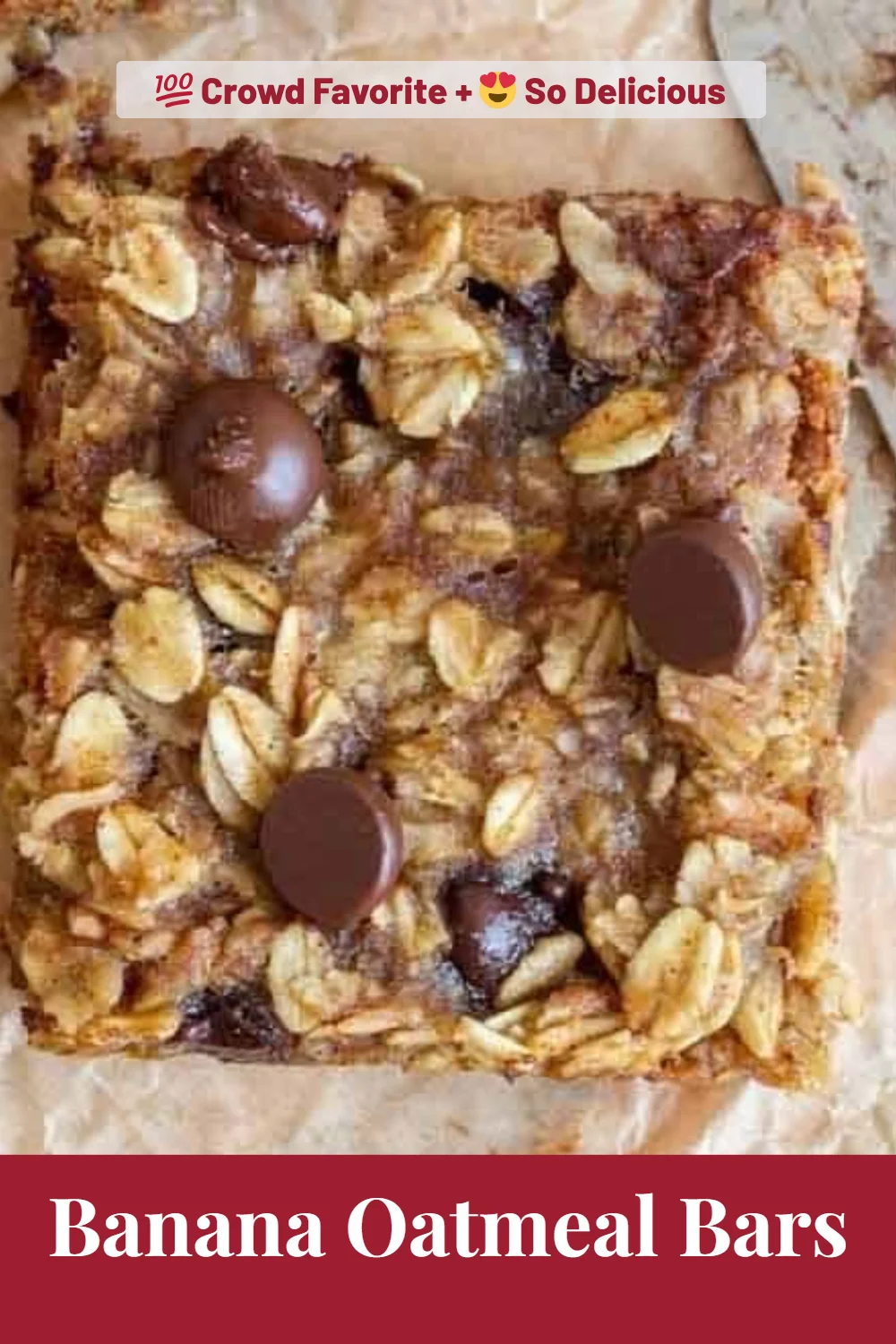 Banana Oatmeal Bars