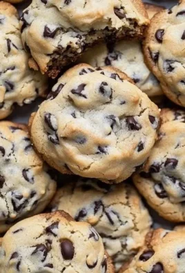 Giant soft and chewy chocolate chip cookies fresh from the oven