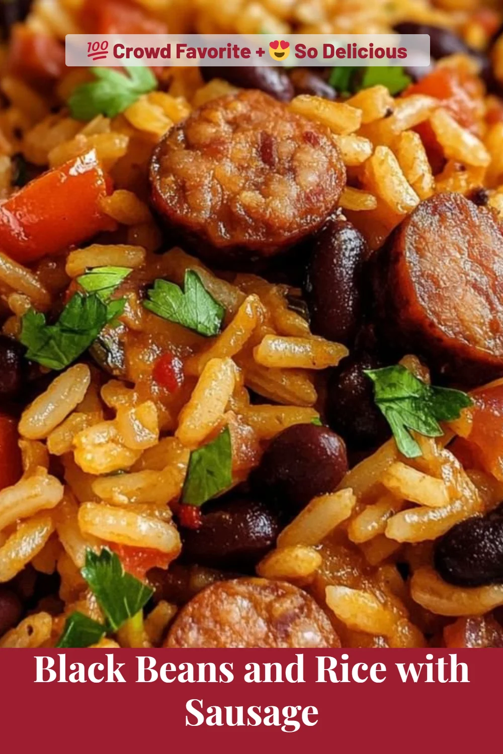 Black Beans and Rice with Sausage