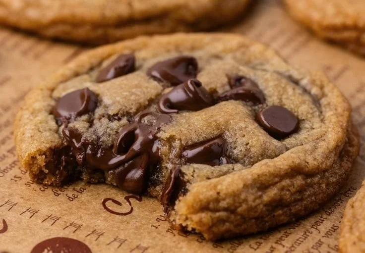 Brown Butter Sourdough Discard Chocolate Chip Cookies