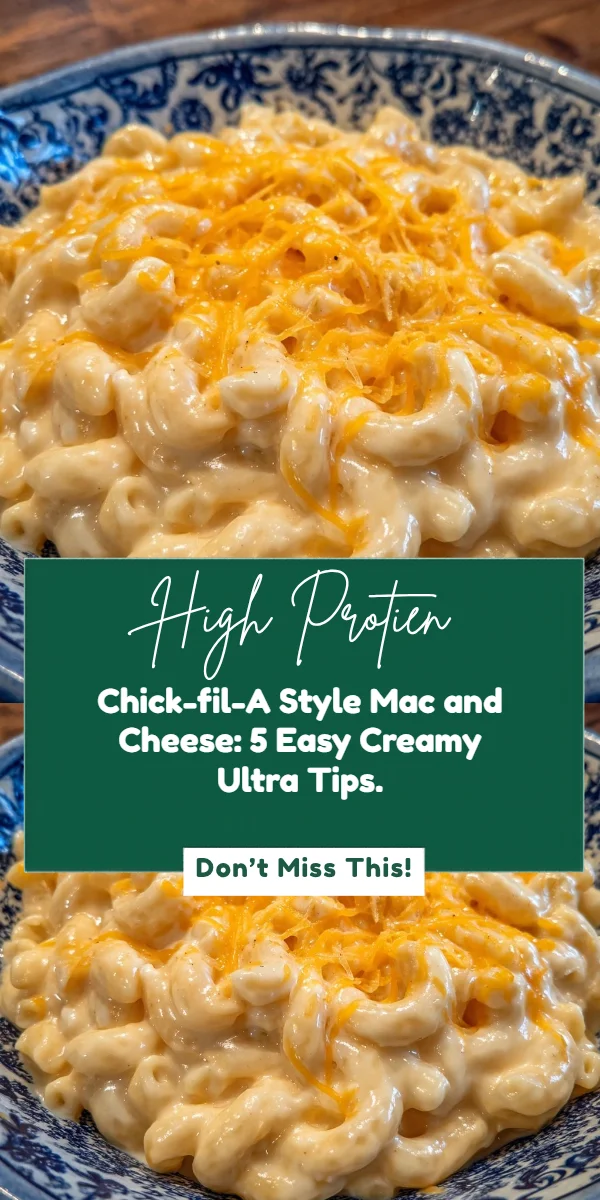 Chick-fil-A Style Mac and Cheese: 5 Easy Creamy Ultra Tips.
