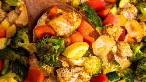 Chicken and Veggie Sheet Pan