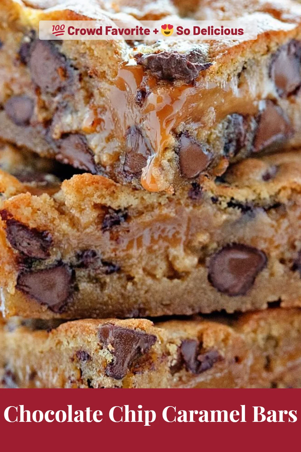 Chocolate Chip Caramel Bars