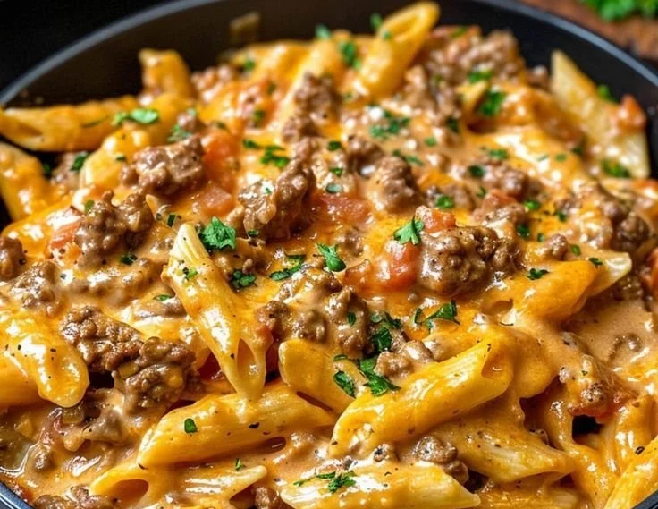 Creamy Beef Pasta