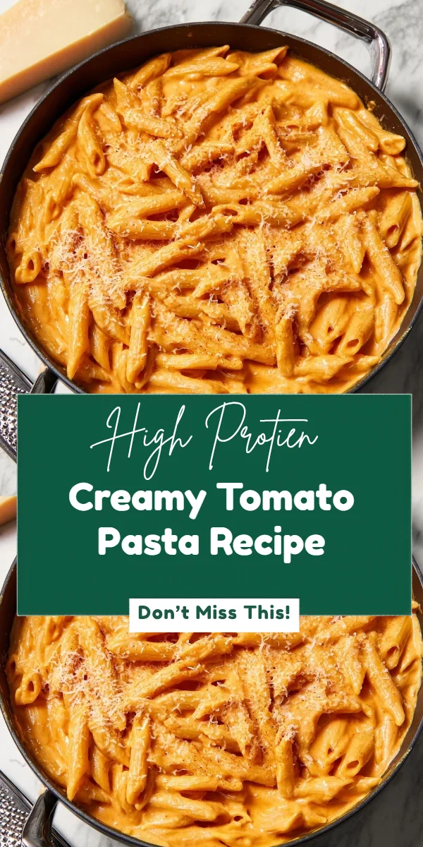 Creamy Tomato Pasta Recipe