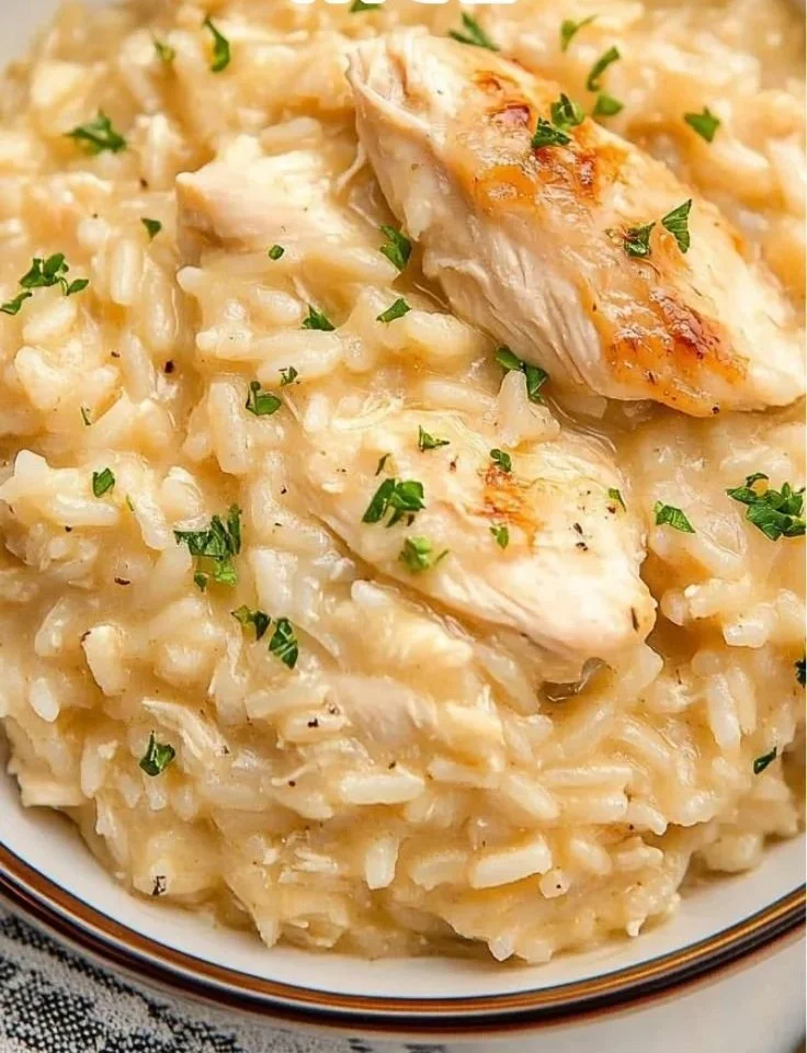 Dreamy Instant Pot Chicken and Rice