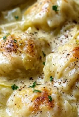 German cabbage and dumplings dish served on a plate