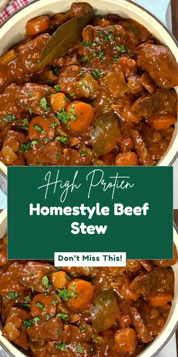 Homestyle Beef Stew