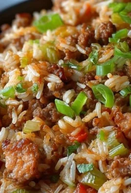 Bowl of Jailhouse Rice with colorful ingredients and spices.