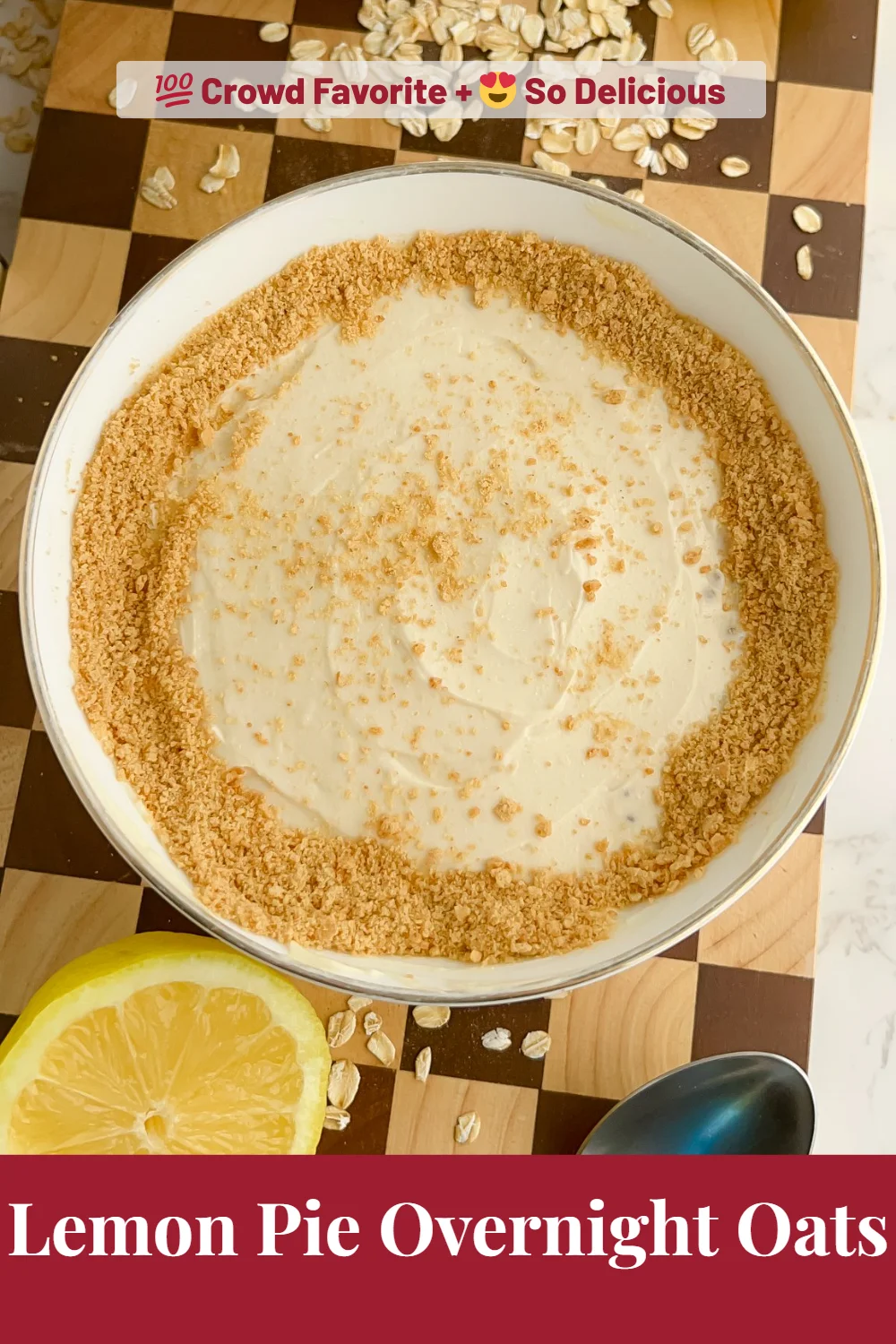 Lemon Pie Overnight Oats