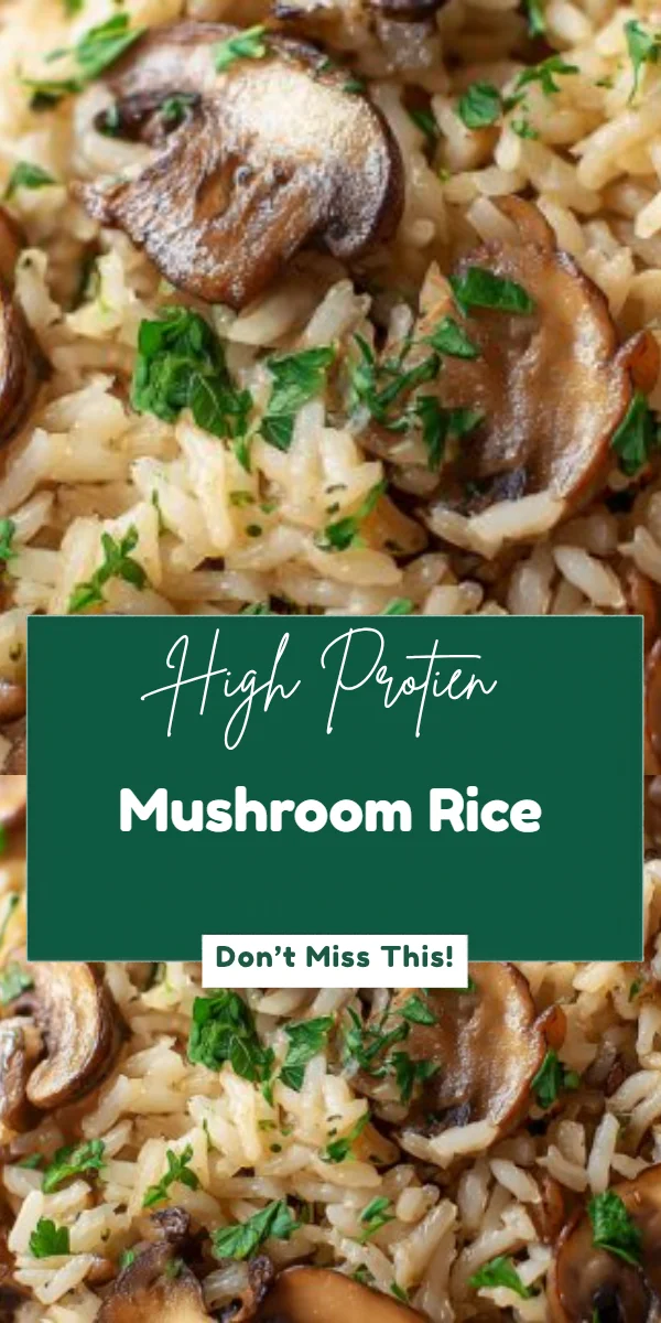 Mushroom Rice