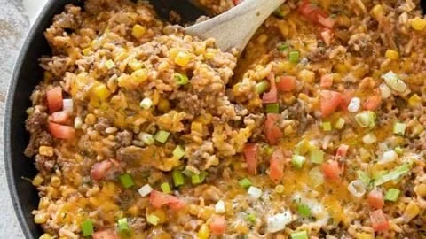 One Pot Mexican Rice Casserole