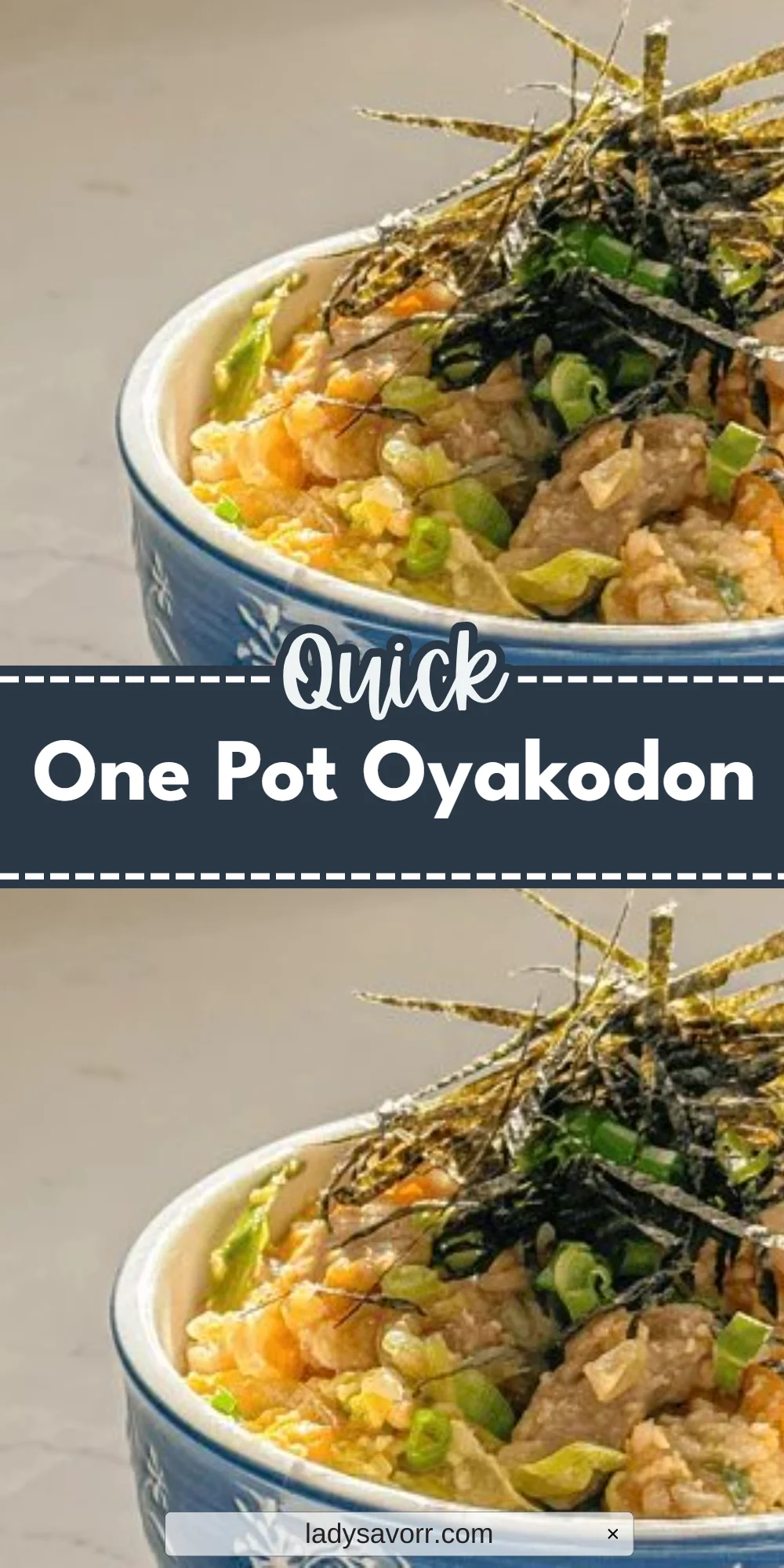 One Pot Oyakodon