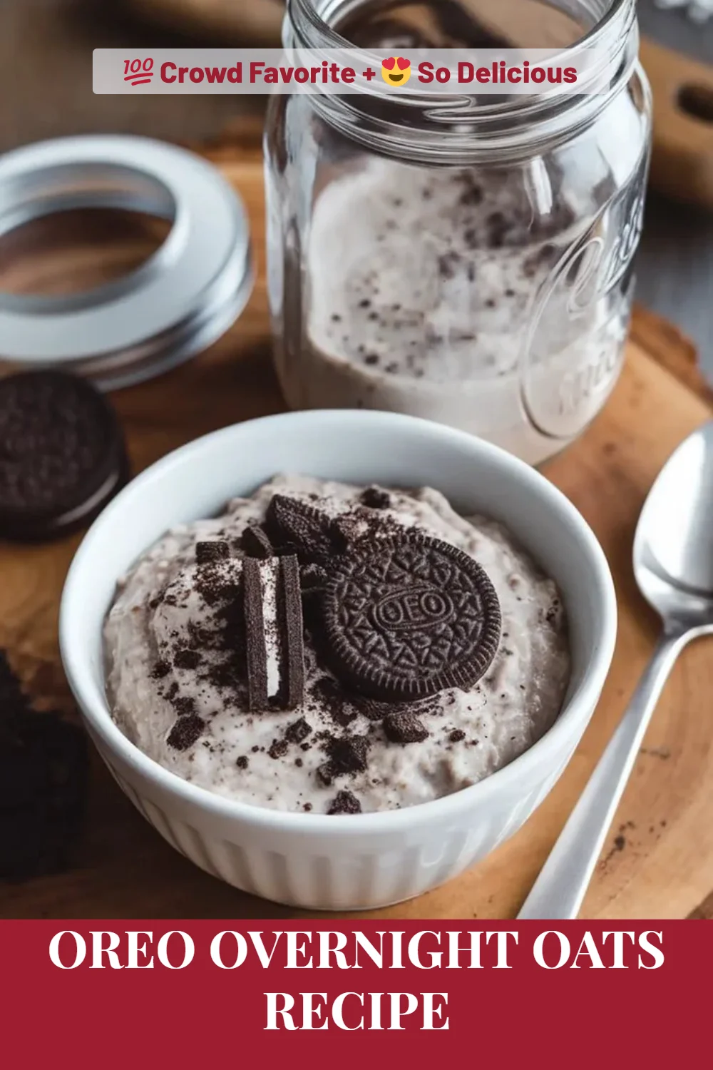 OREO OVERNIGHT OATS RECIPE