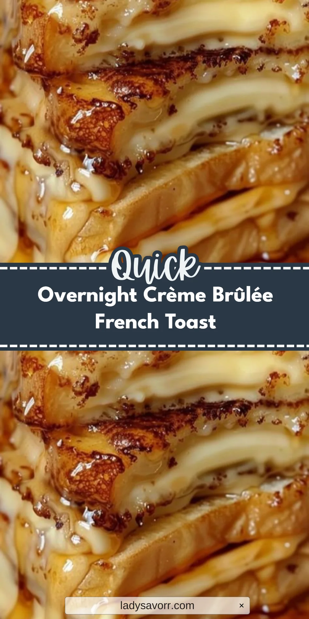 Overnight Crème Brûlée French Toast