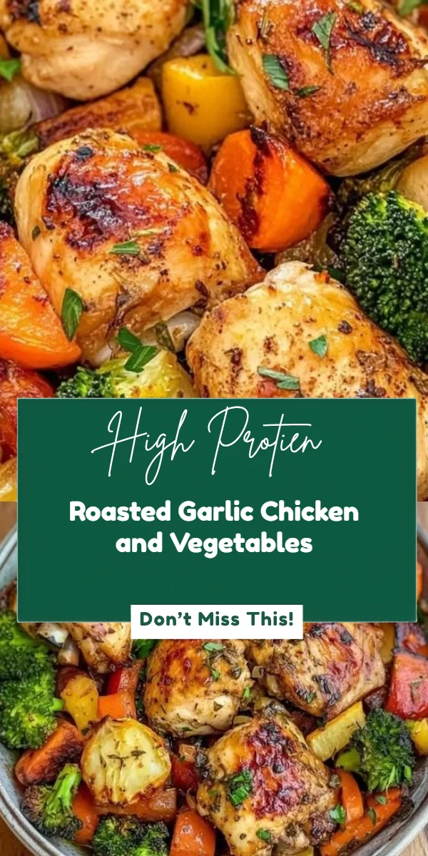 Roasted Garlic Chicken and Vegetables