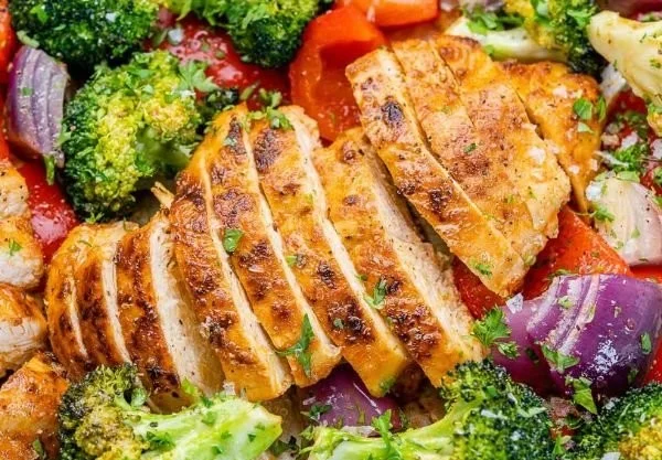 Sheet Pan Baked Chicken and Veggies